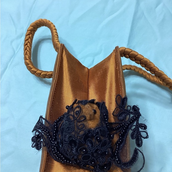 Vintage Gecko Traders Silk Handmade Ladies Purse - Picture 14 of 16